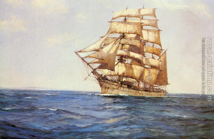 Montague Dawson : The Old White Barque Montague Dawson : The Old White Barque